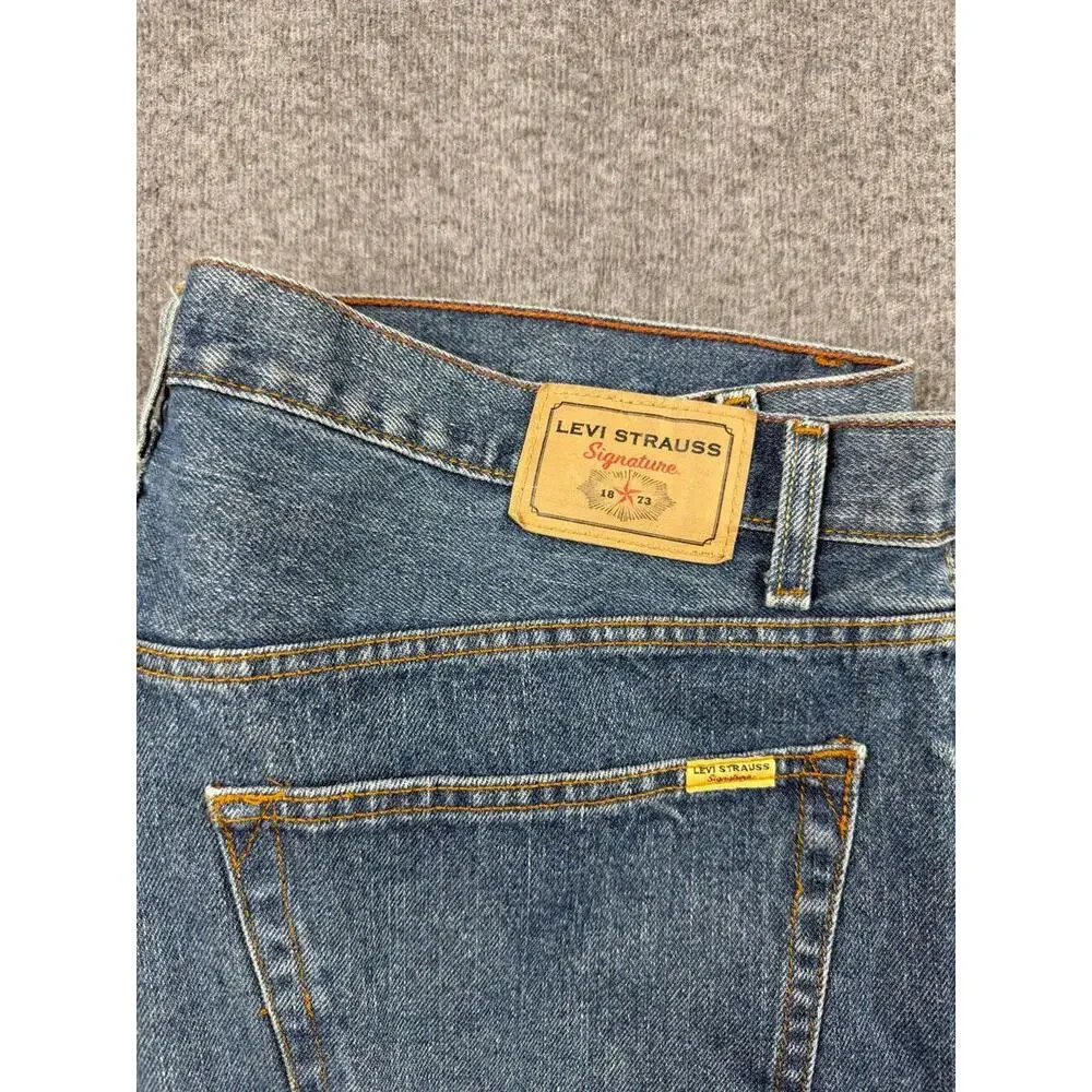 Levi Strauss Signature Men's Casual Denim Jeans Size W44‎ L30
